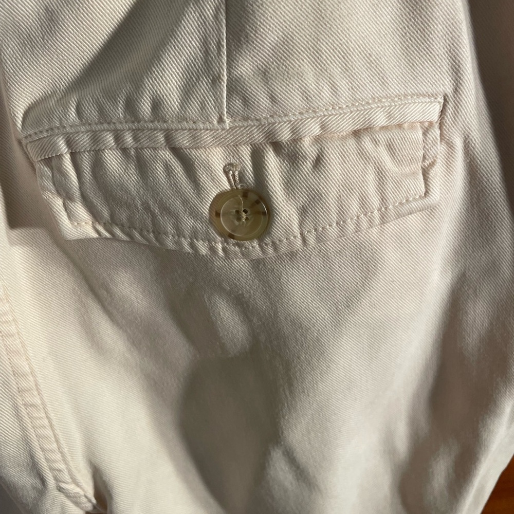 Everlane womens  Relaxed Chino High Waisted Tapered Pants 100% Tencel - Picture 7 of 11